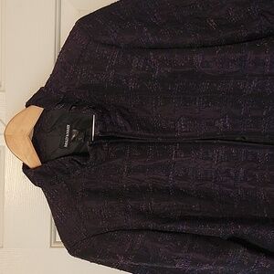 Molly & Maxx Women's Lined Jacket  Purple/Multi